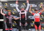 Cat 3 podium ages (l to r): 3rd Maxx Chance 17, 1st Nathan Brown 31, 2nd Gage Hecht 15