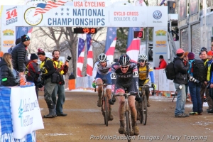 Brady Kappius holds onto second at the single speed national championship finish